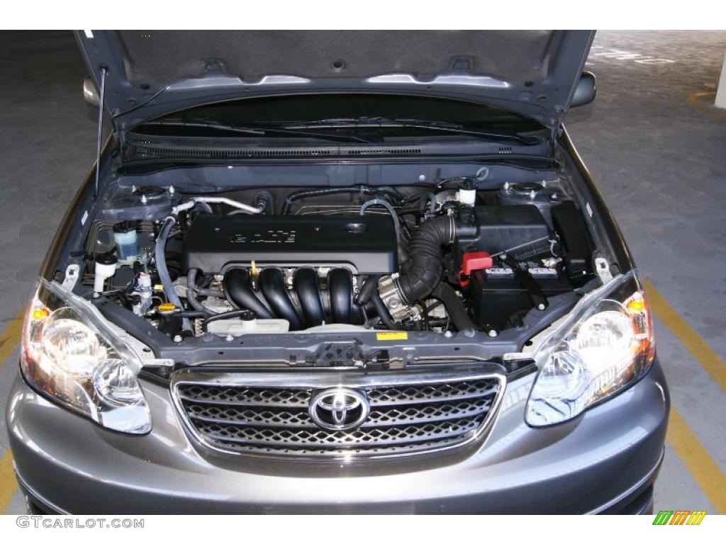 2008 Toyota Corolla S 1.8 Liter DOHC 16-Valve VVT-i 4 Cylinder Engine Photo #38200096