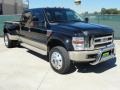 Front 3/4 View of 2008 F450 Super Duty King Ranch Crew Cab 4x4 Dually