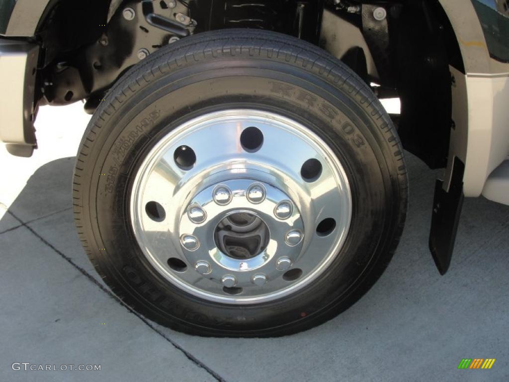 2008 Ford F450 Super Duty King Ranch Crew Cab 4x4 Dually Wheel Photo #38200616