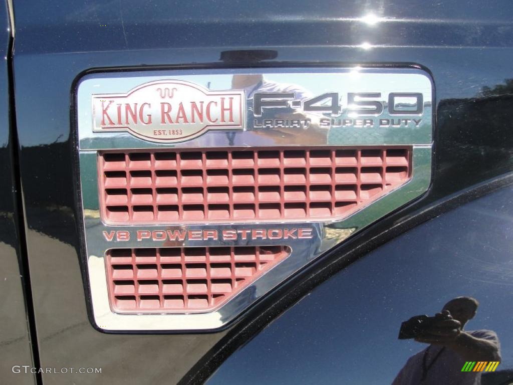 2008 Ford F450 Super Duty King Ranch Crew Cab 4x4 Dually Marks and Logos Photo #38200684