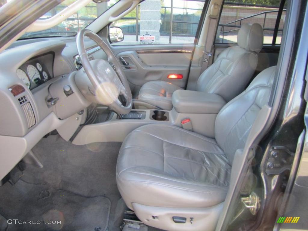 2003 Grand Cherokee Limited 4x4 - Brilliant Black / Taupe photo #6