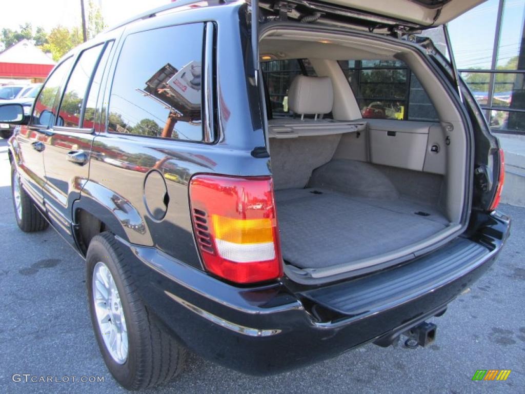 2003 Grand Cherokee Limited 4x4 - Brilliant Black / Taupe photo #10