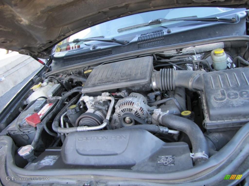 2003 Grand Cherokee Limited 4x4 - Brilliant Black / Taupe photo #16