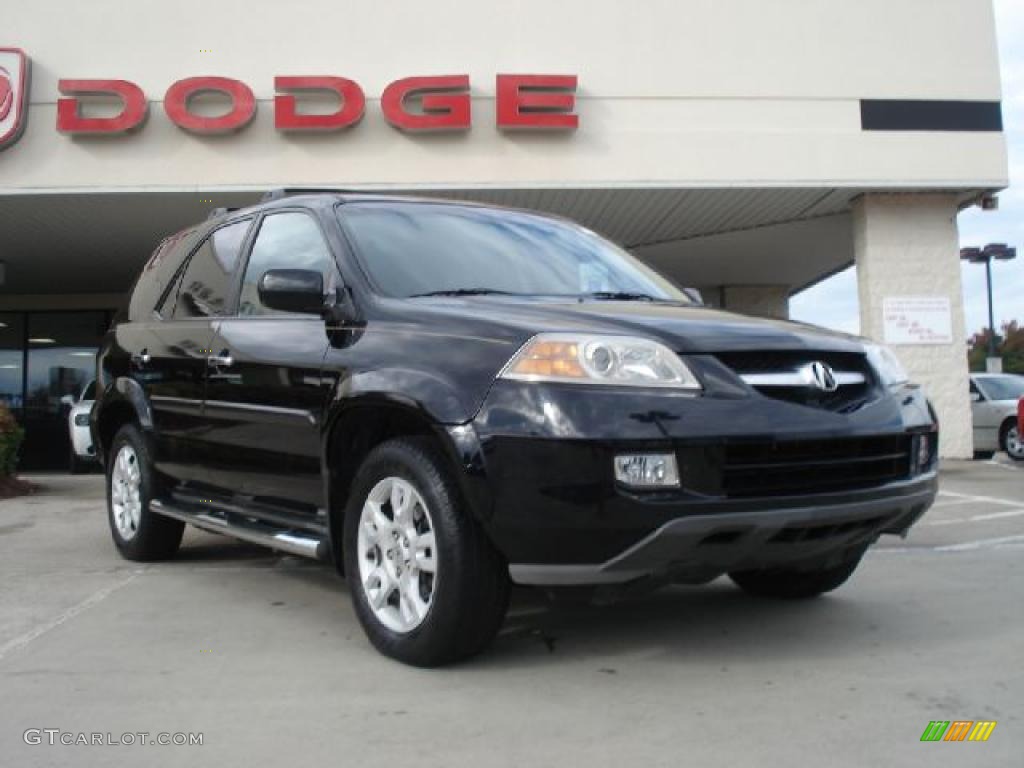 2004 MDX Touring - Nighthawk Black Pearl / Saddle photo #1