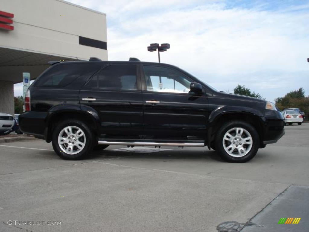 2004 MDX Touring - Nighthawk Black Pearl / Saddle photo #2