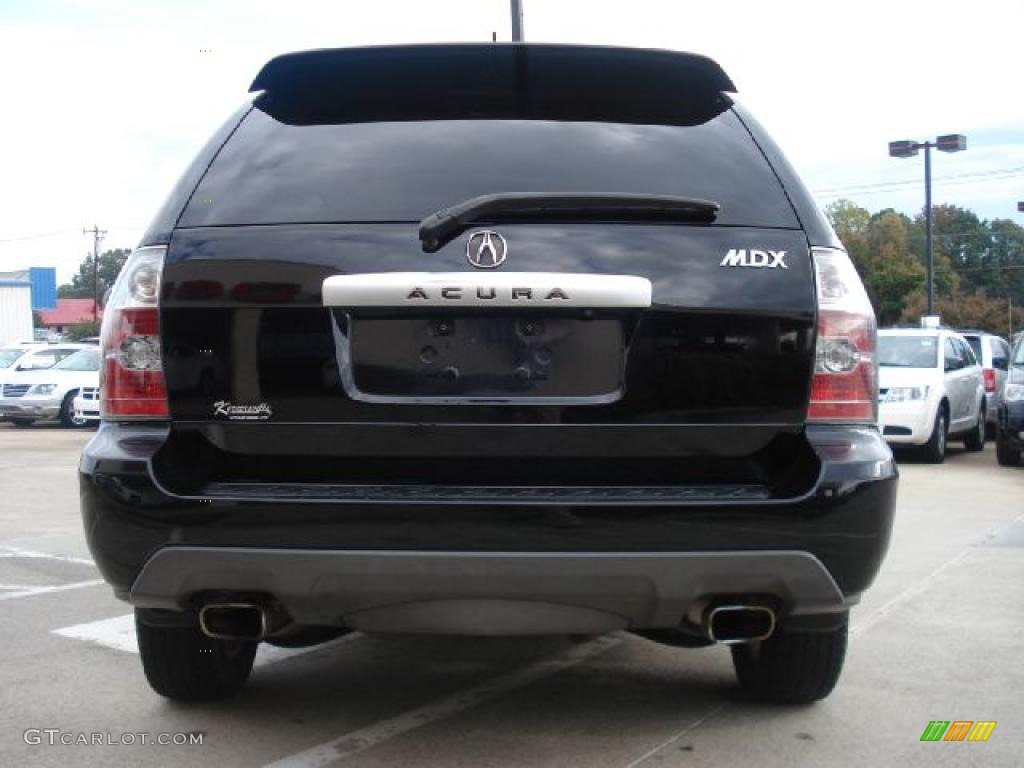 2004 MDX Touring - Nighthawk Black Pearl / Saddle photo #4