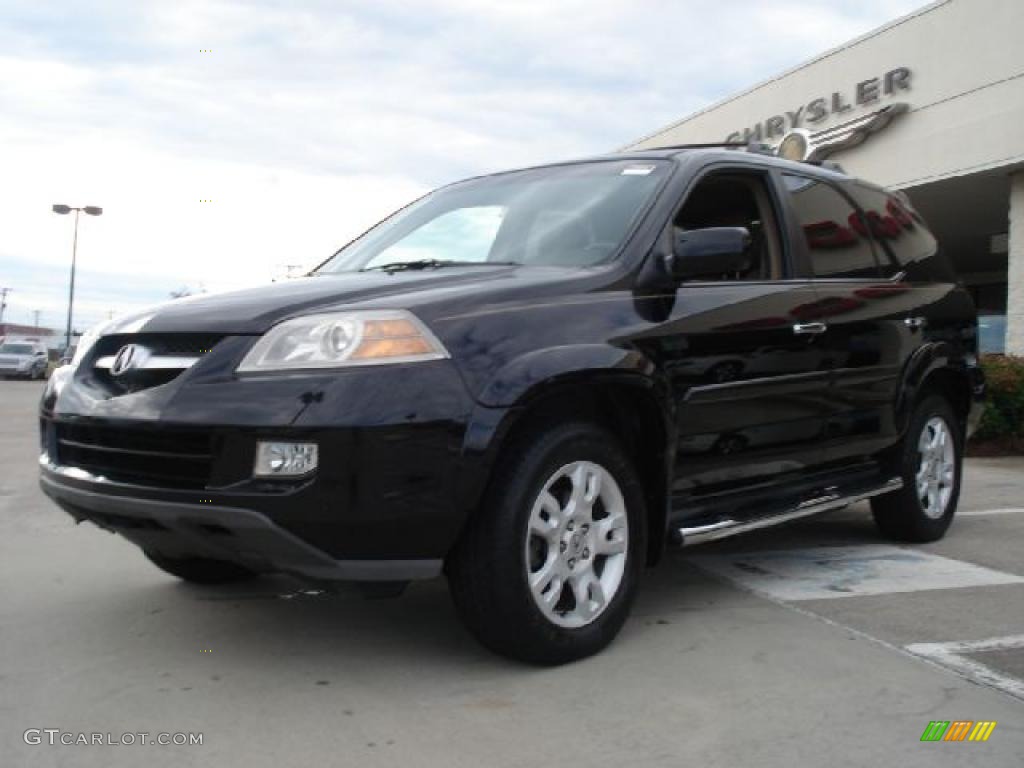2004 MDX Touring - Nighthawk Black Pearl / Saddle photo #6