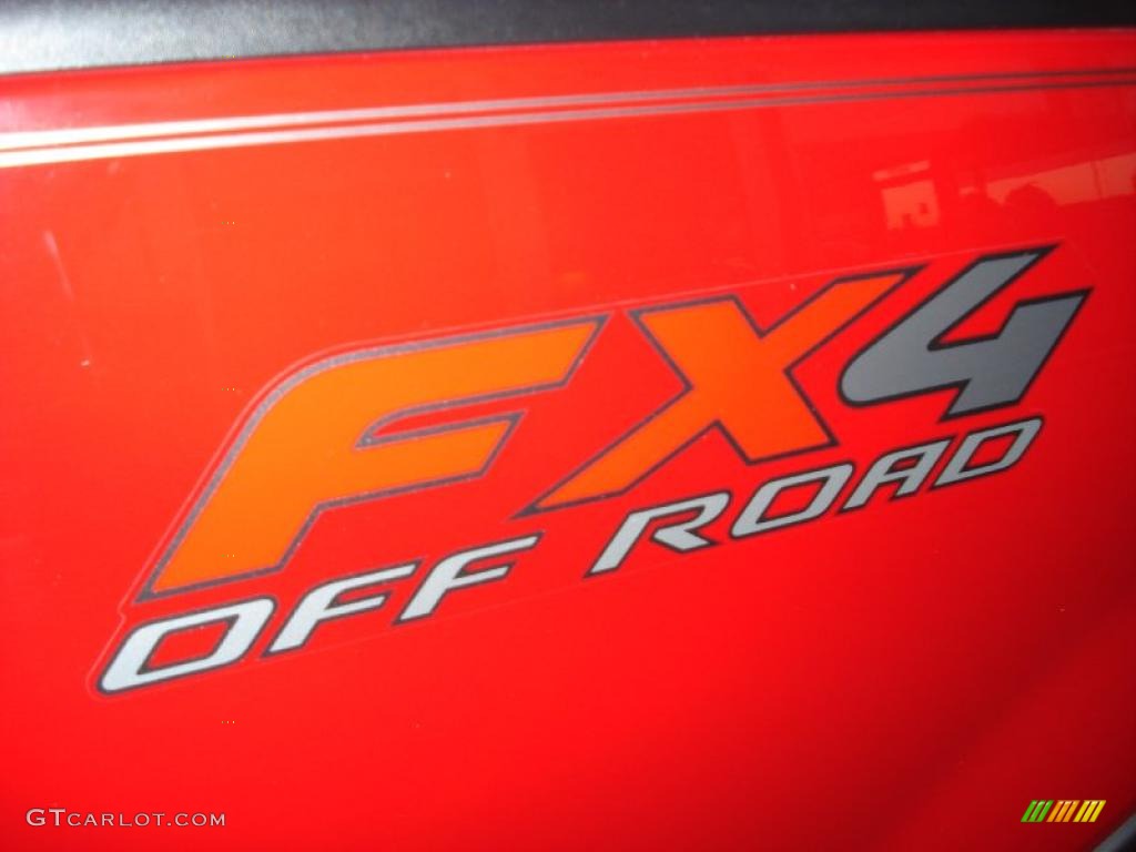 2004 F150 FX4 SuperCab 4x4 - Bright Red / Black/Medium Flint photo #18