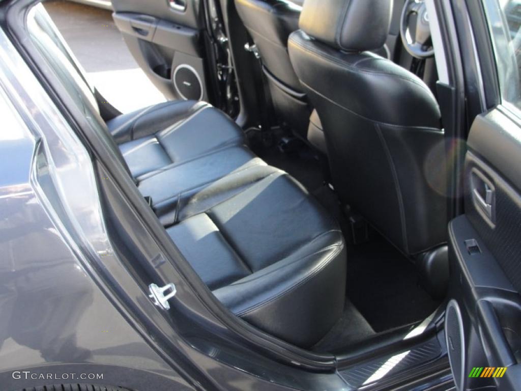 Black Interior 2005 Mazda MAZDA3 SP23 Special Edition Sedan Photo #38204852