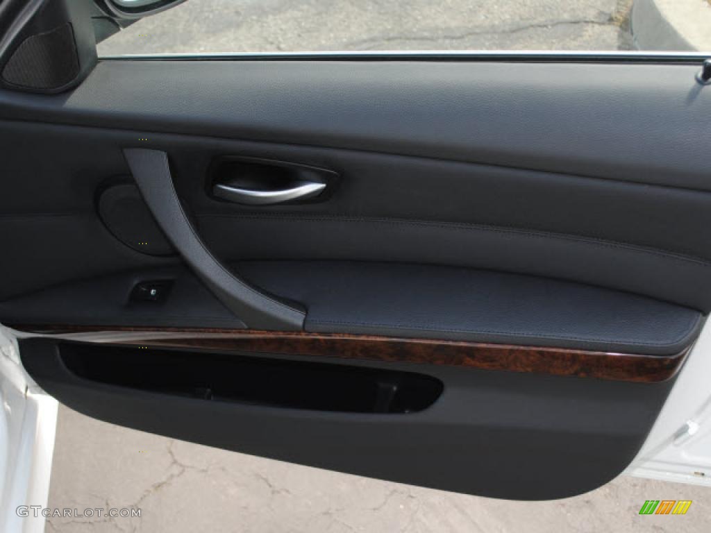 Black Interior 2009 BMW 3 Series 335i Sedan Photo #38205324