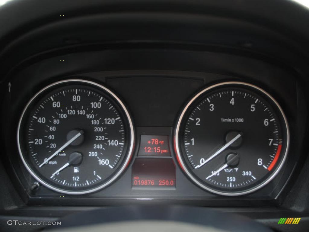 2009 BMW 3 Series 335i Sedan Gauges Photo #38205520