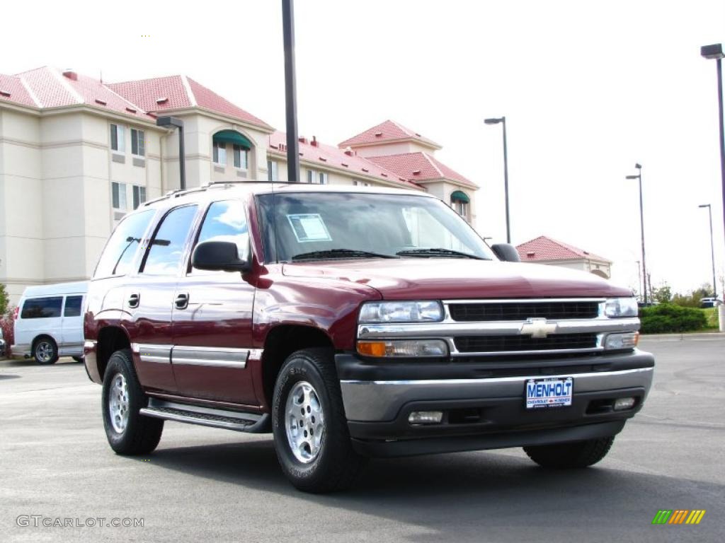 2005 Tahoe LS 4x4 - Sport Red Metallic / Gray/Dark Charcoal photo #2