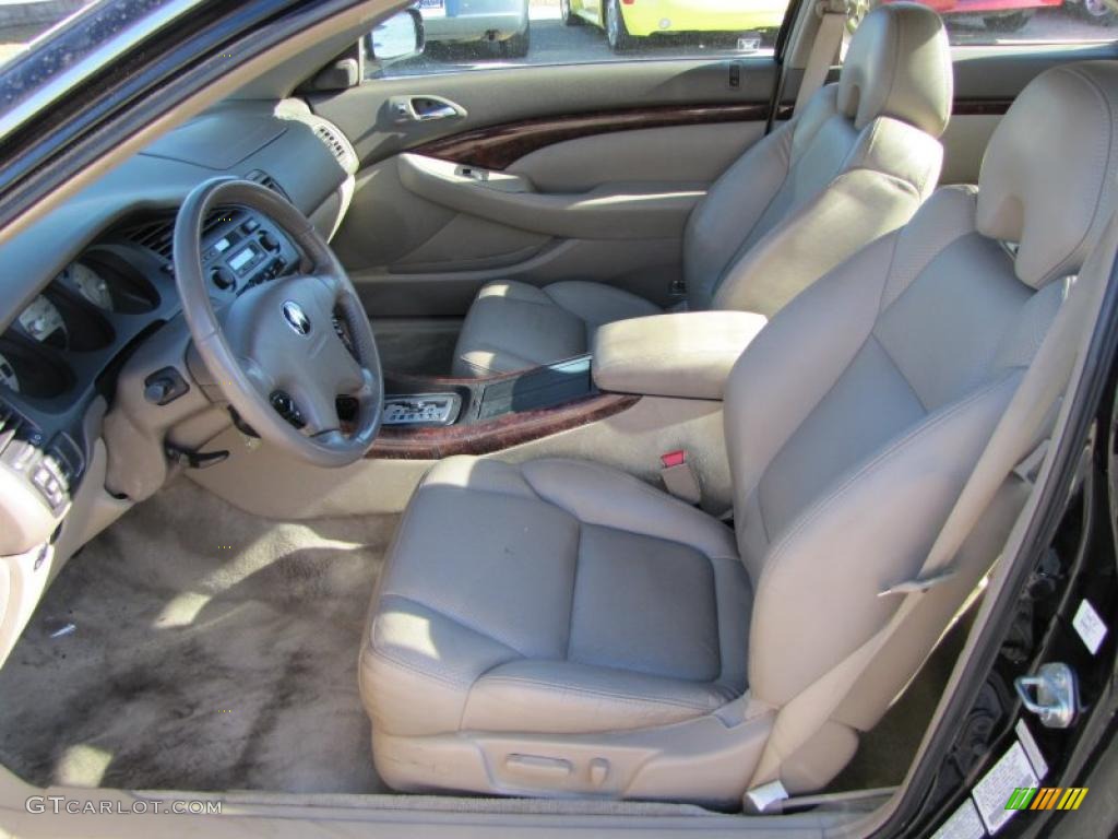 Parchment Interior 2003 Acura CL 3.2 Type S Photo #38206092