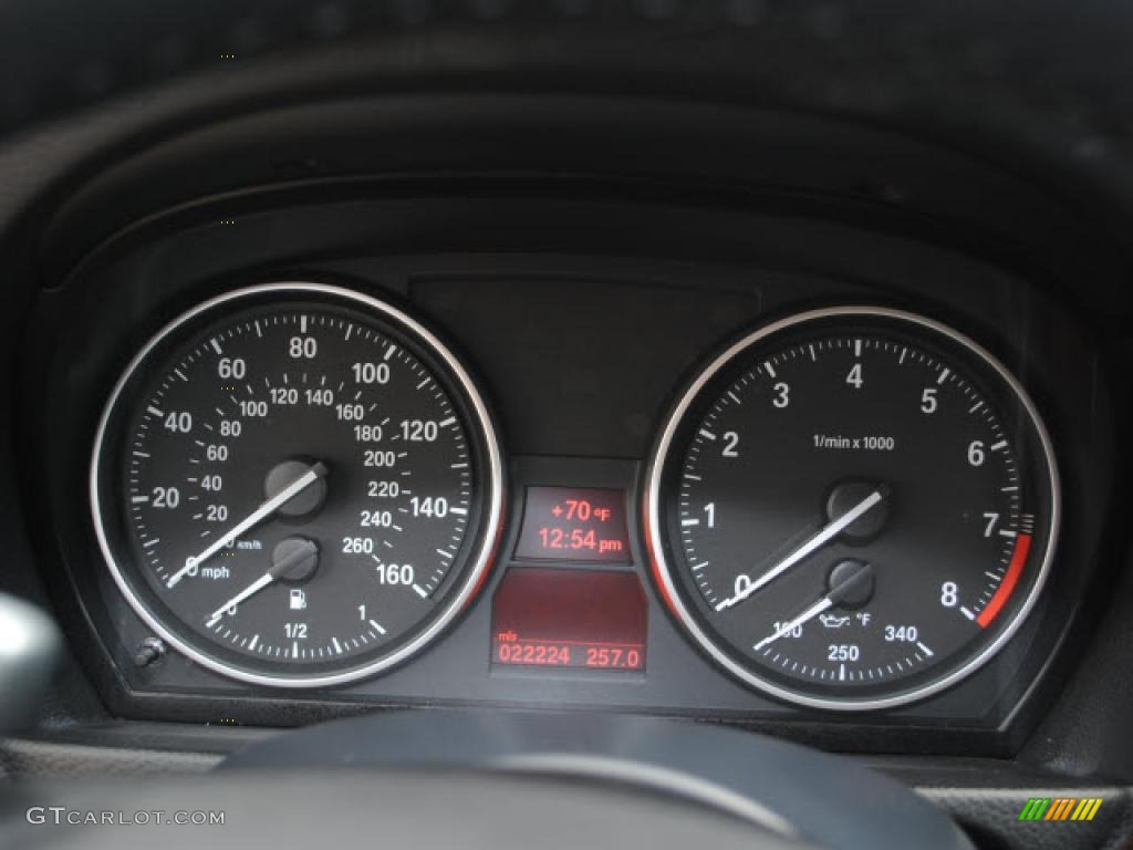 2009 BMW 3 Series 335i Sedan Gauges Photo #38206328