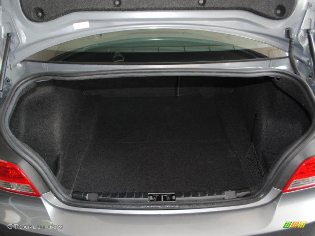 2009 1 Series 128i Coupe - Space Grey Metallic / Black photo #8