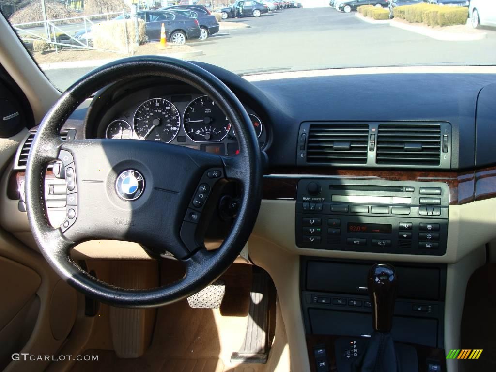 2004 3 Series 330xi Sedan - Orient Blue Metallic / Sand photo #10