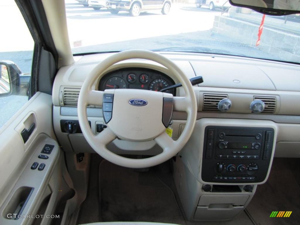 2004 Ford Freestar SES Pebble Beige Dashboard Photo #38206932