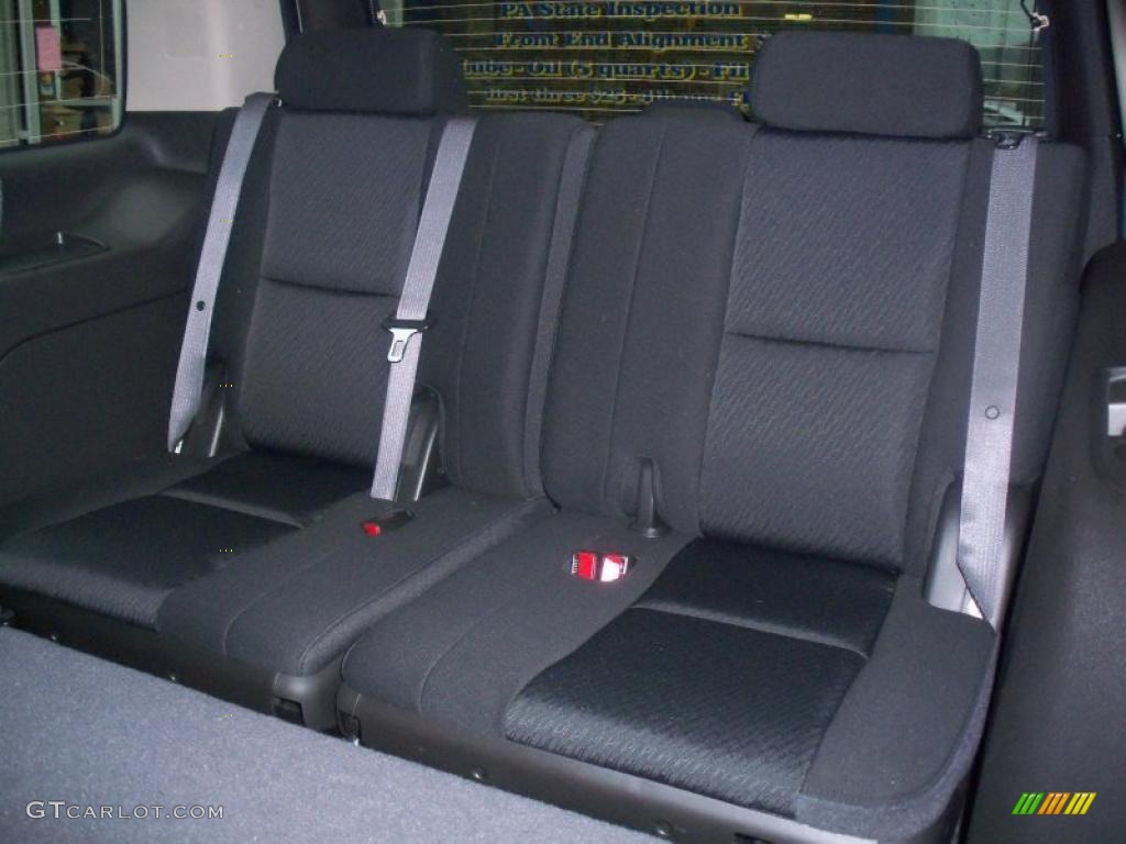 Ebony Interior 2011 Chevrolet Tahoe LS 4x4 Photo #38207664