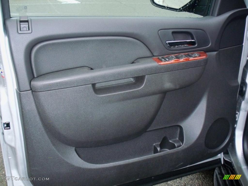 Ebony Interior 2011 Chevrolet Tahoe LS 4x4 Photo #38207772