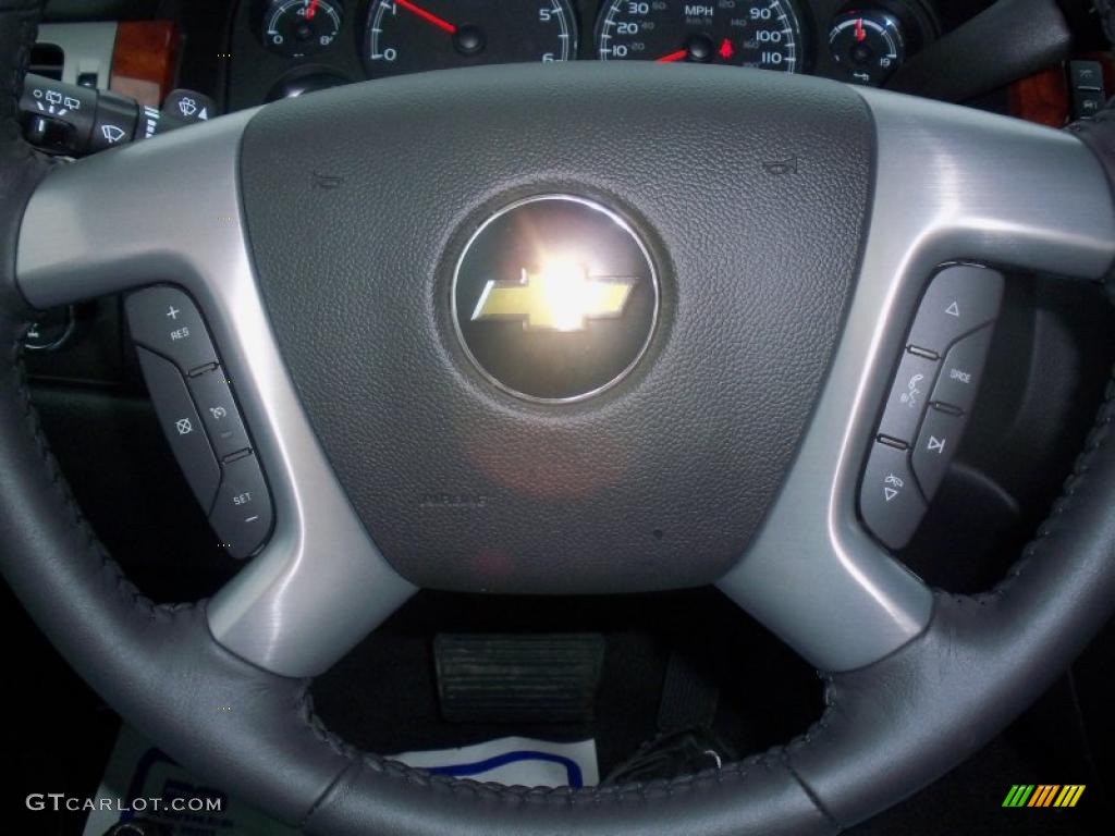 2011 Tahoe LS 4x4 - Sheer Silver Metallic / Ebony photo #29