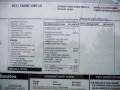 2011 Chevrolet Tahoe LS 4x4 Window Sticker