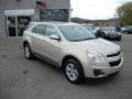 2011 Gold Mist Metallic Chevrolet Equinox LT AWD  photo #1