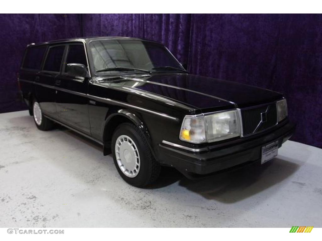 Black Volvo 240
