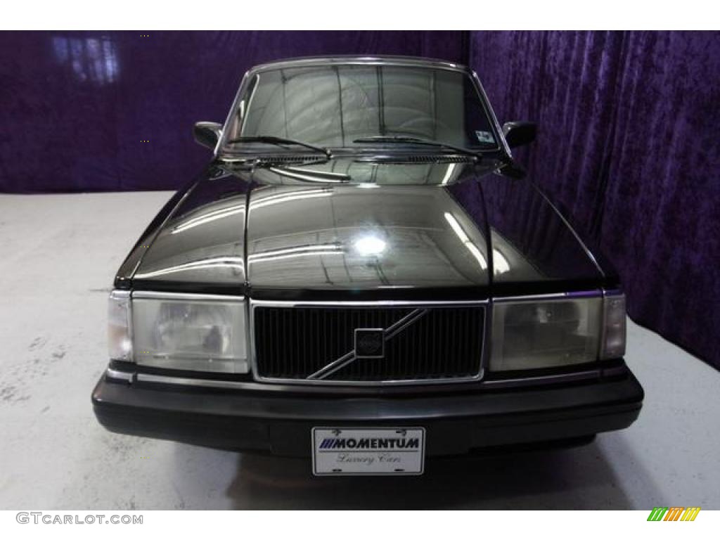1991 240 SE Wagon - Black / Black photo #2