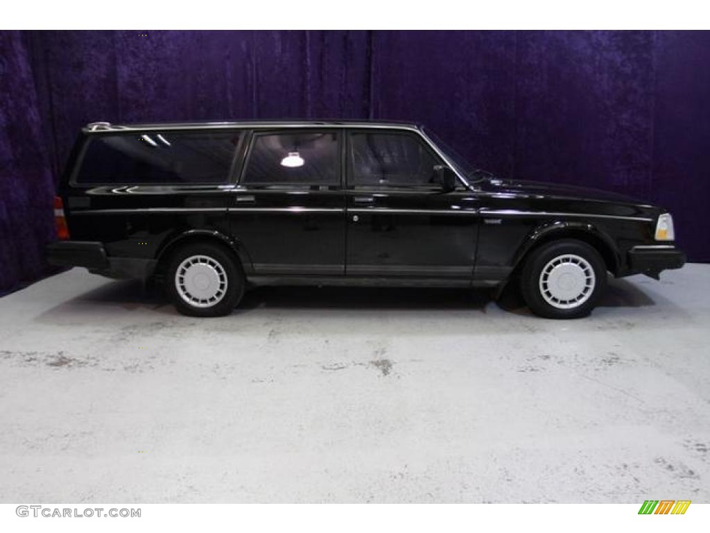 1991 240 SE Wagon - Black / Black photo #3