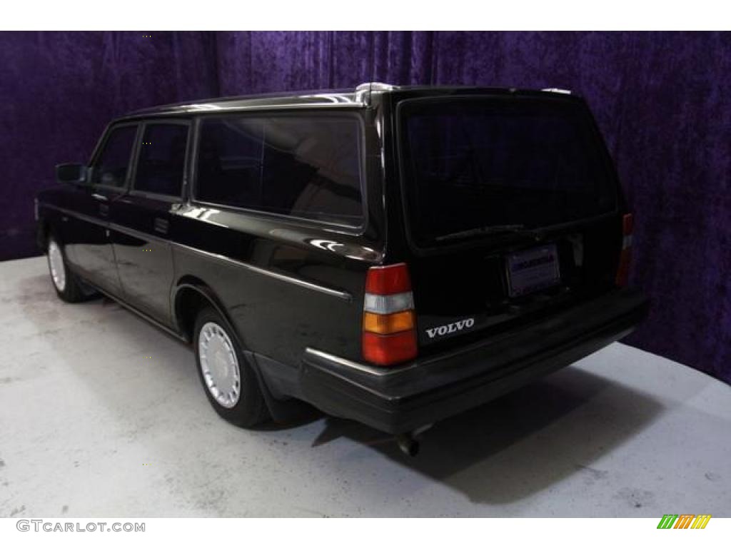 1991 240 SE Wagon - Black / Black photo #4