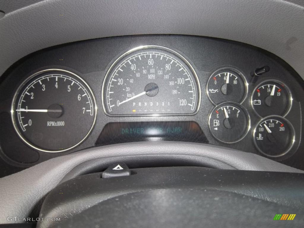2007 Buick Rainier CXL AWD Gauges Photo #38209080