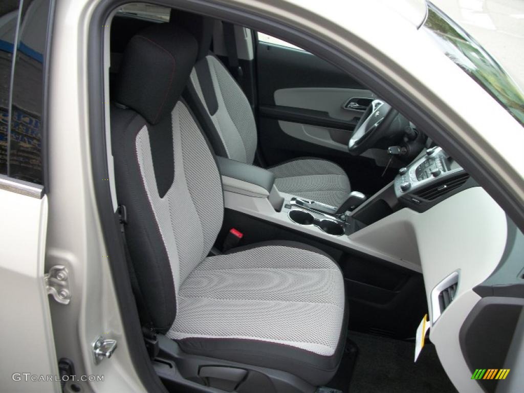 Light Titanium/Jet Black Interior 2011 Chevrolet Equinox LT AWD Photo #38209268