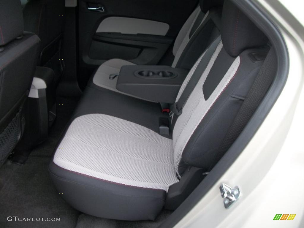 Light Titanium/Jet Black Interior 2011 Chevrolet Equinox LT AWD Photo #38209300