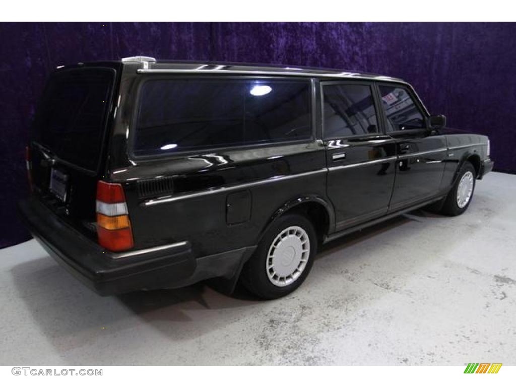 1991 240 SE Wagon - Black / Black photo #23