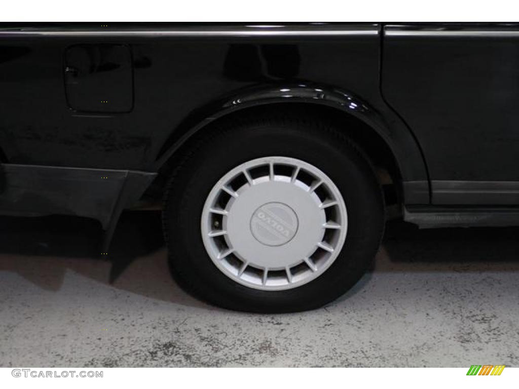1991 240 SE Wagon - Black / Black photo #24