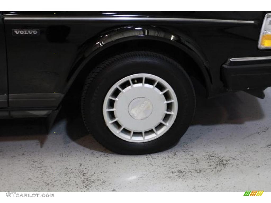1991 240 SE Wagon - Black / Black photo #25