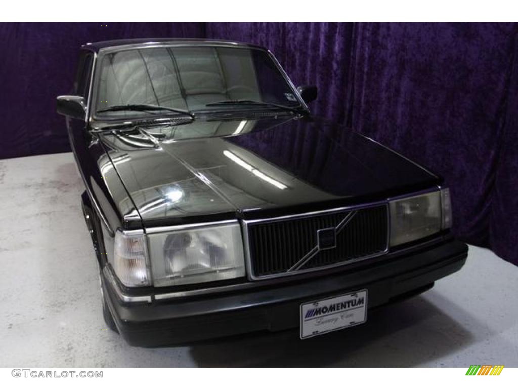 1991 240 SE Wagon - Black / Black photo #26
