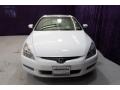 2003 Taffeta White Honda Accord EX V6 Coupe  photo #2