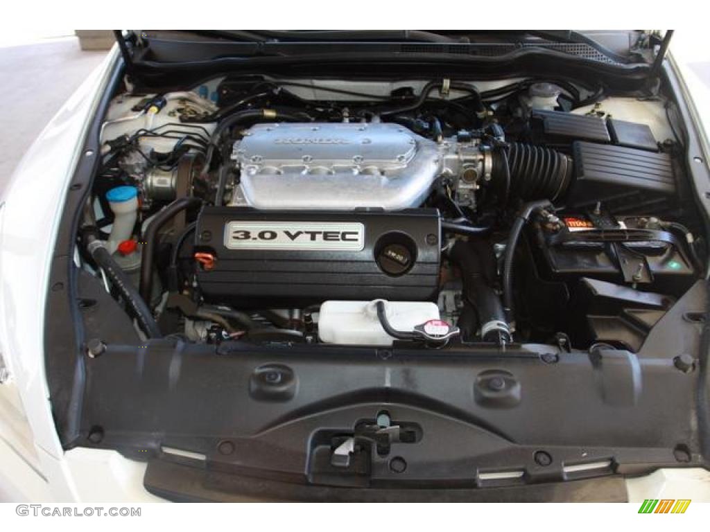 2003 Accord EX V6 Coupe - Taffeta White / Ivory photo #19