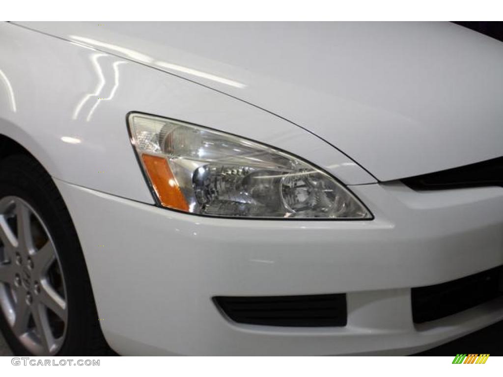 2003 Accord EX V6 Coupe - Taffeta White / Ivory photo #31