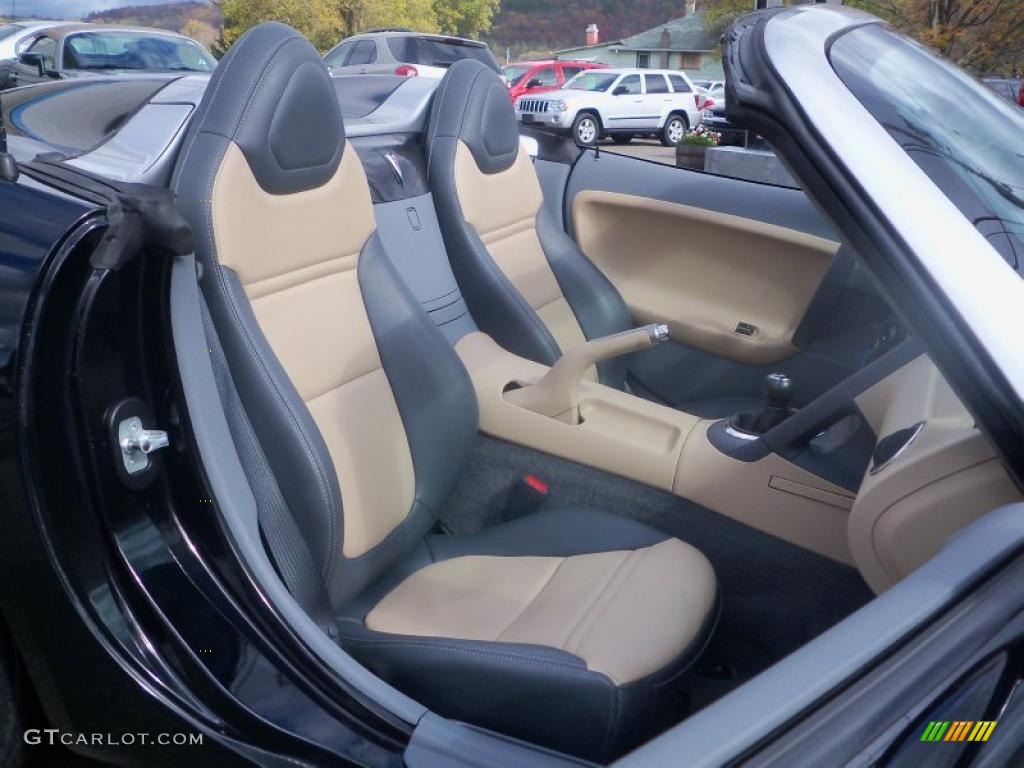 Steel/Sand Interior 2007 Pontiac Solstice Roadster Photo #38209980