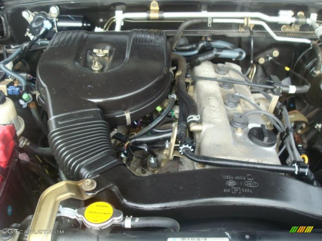 2003 Nissan Frontier XE King Cab 2.4 Liter DOHC 16-Valve 4 Cylinder Engine Photo #38210480