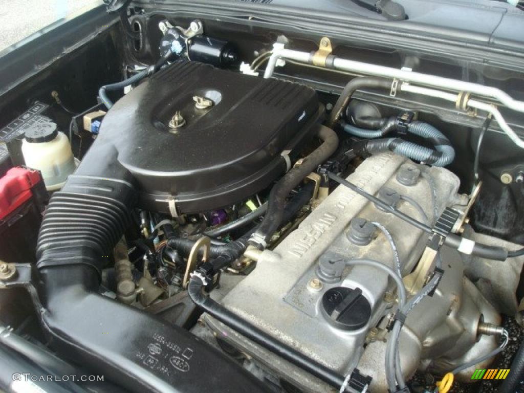 2003 Nissan Frontier XE King Cab 2.4 Liter DOHC 16-Valve 4 Cylinder Engine Photo #38210496