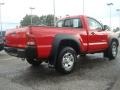 2008 Radiant Red Toyota Tacoma Regular Cab 4x4  photo #5