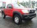 2008 Radiant Red Toyota Tacoma Regular Cab 4x4  photo #7