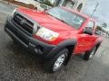 2008 Radiant Red Toyota Tacoma Regular Cab 4x4  photo #9