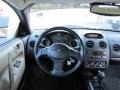 Black/Beige 2002 Chrysler Sebring LXi Coupe Steering Wheel