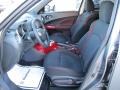 Black/Red w/Red Trim 2011 Nissan Juke SV Interior Color
