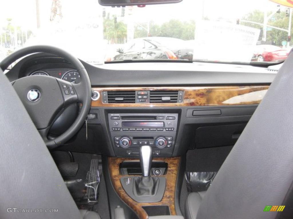 Black Dakota Leather Interior 2008 BMW 3 Series 328i Wagon Photo #38211928