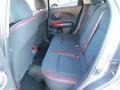 Black/Red w/Red Trim 2011 Nissan Juke SV Interior Color